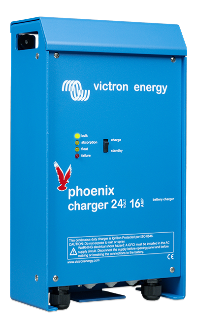 Phoenix Ladegerät 12/24V Das Phoenix Ladegerät von Victron